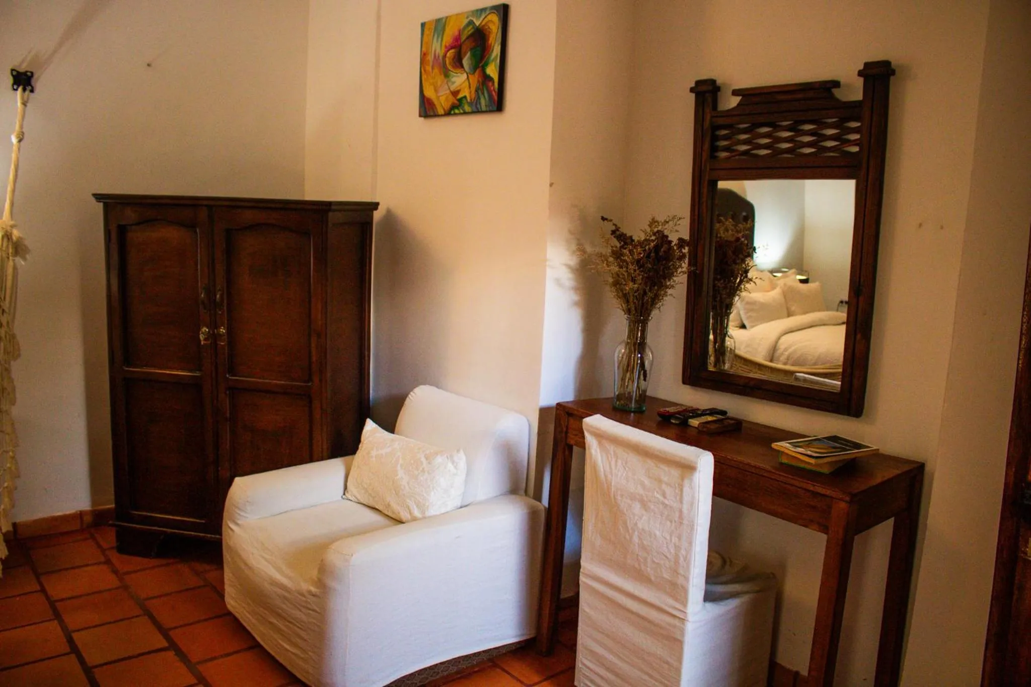 Bed in Hotel Boutique Casa de Los Santos Reyes Valledupar