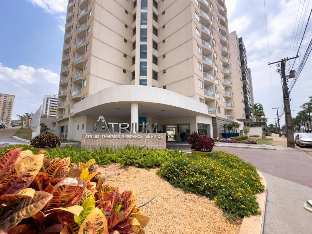 One-Bedroom Apartment with Balcony in Atrium Thermas Residence Service