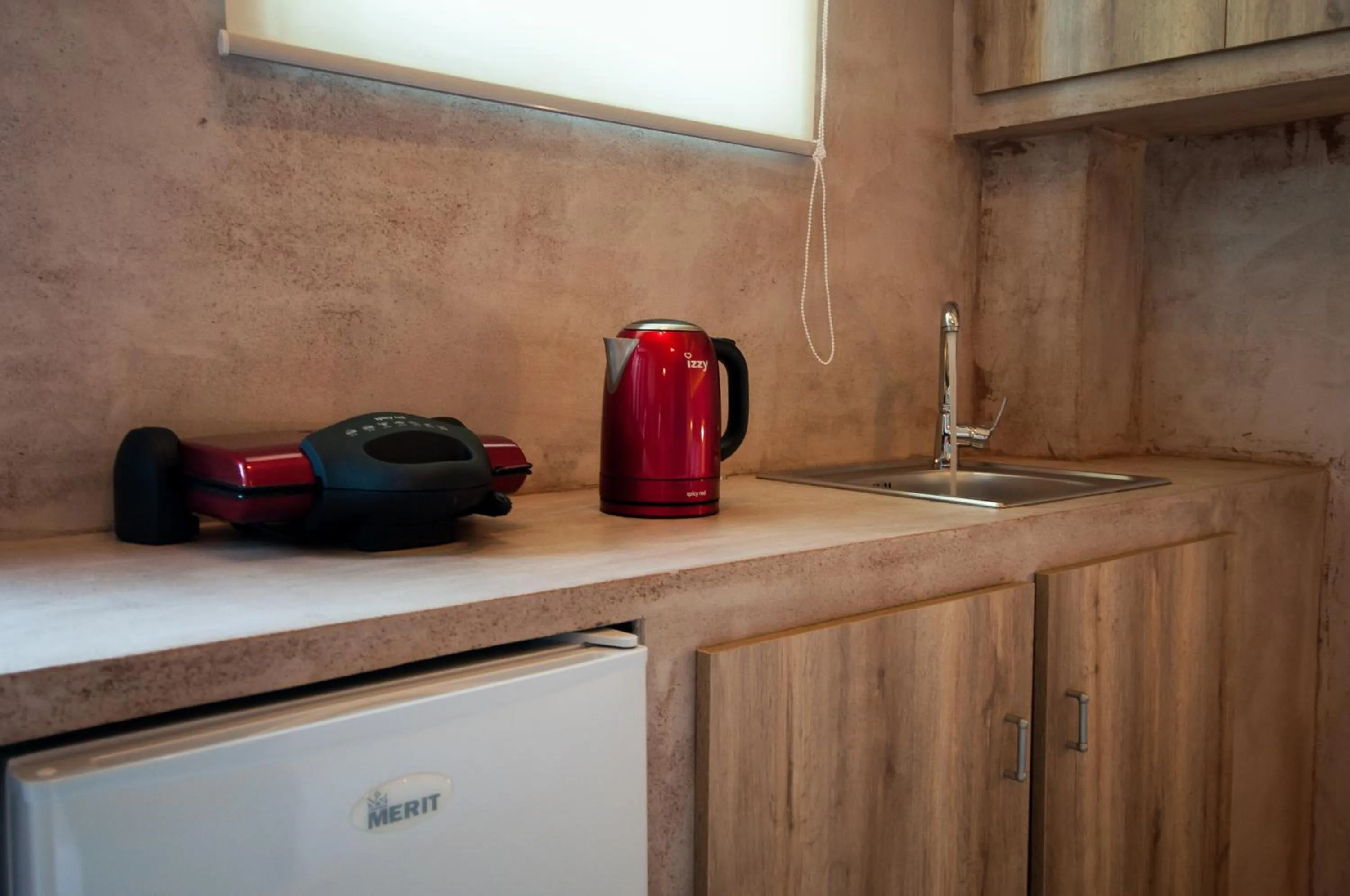 Kitchen or kitchenette in Zante Nest Studios & Apartments