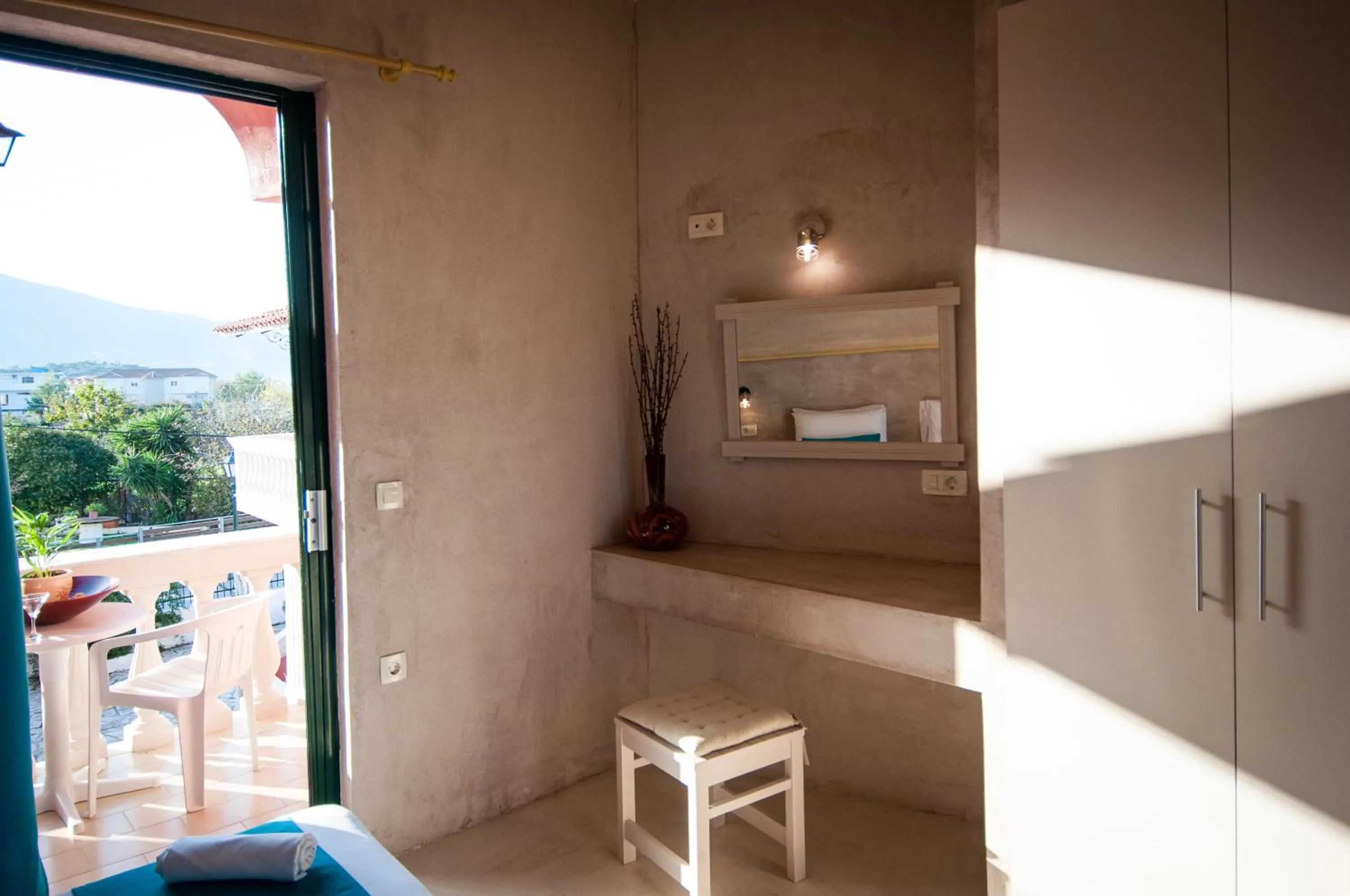 Bedroom in Zante Nest Studios & Apartments