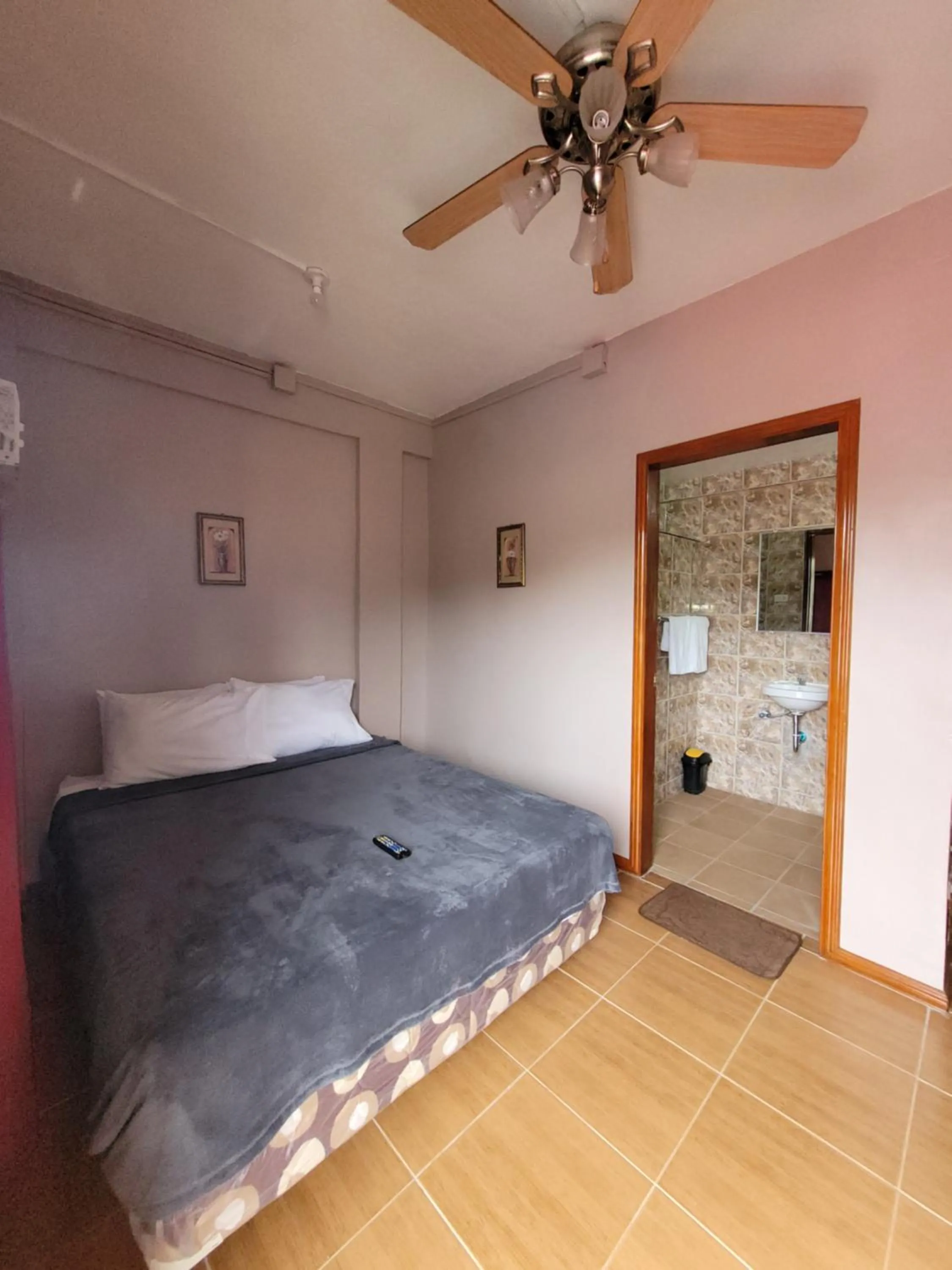 Bed in J & V Oceanview Beach Resort