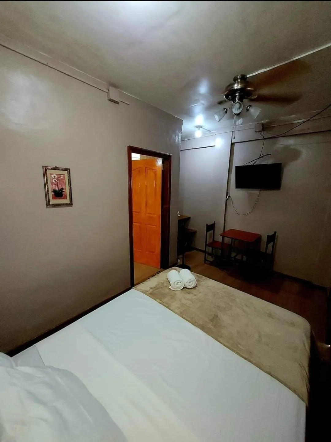 Bed in J & V Oceanview Beach Resort