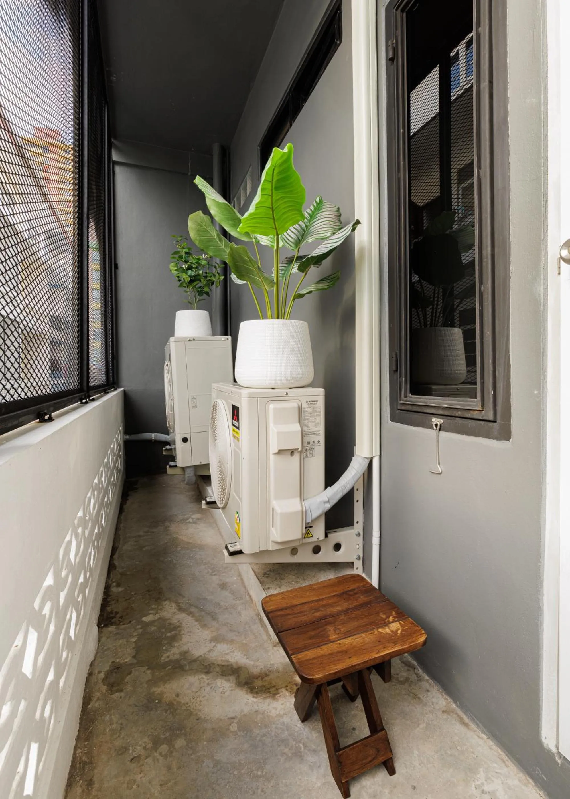 Balcony/Terrace in Wabisabi Bangkok 3 MIN To Train Station