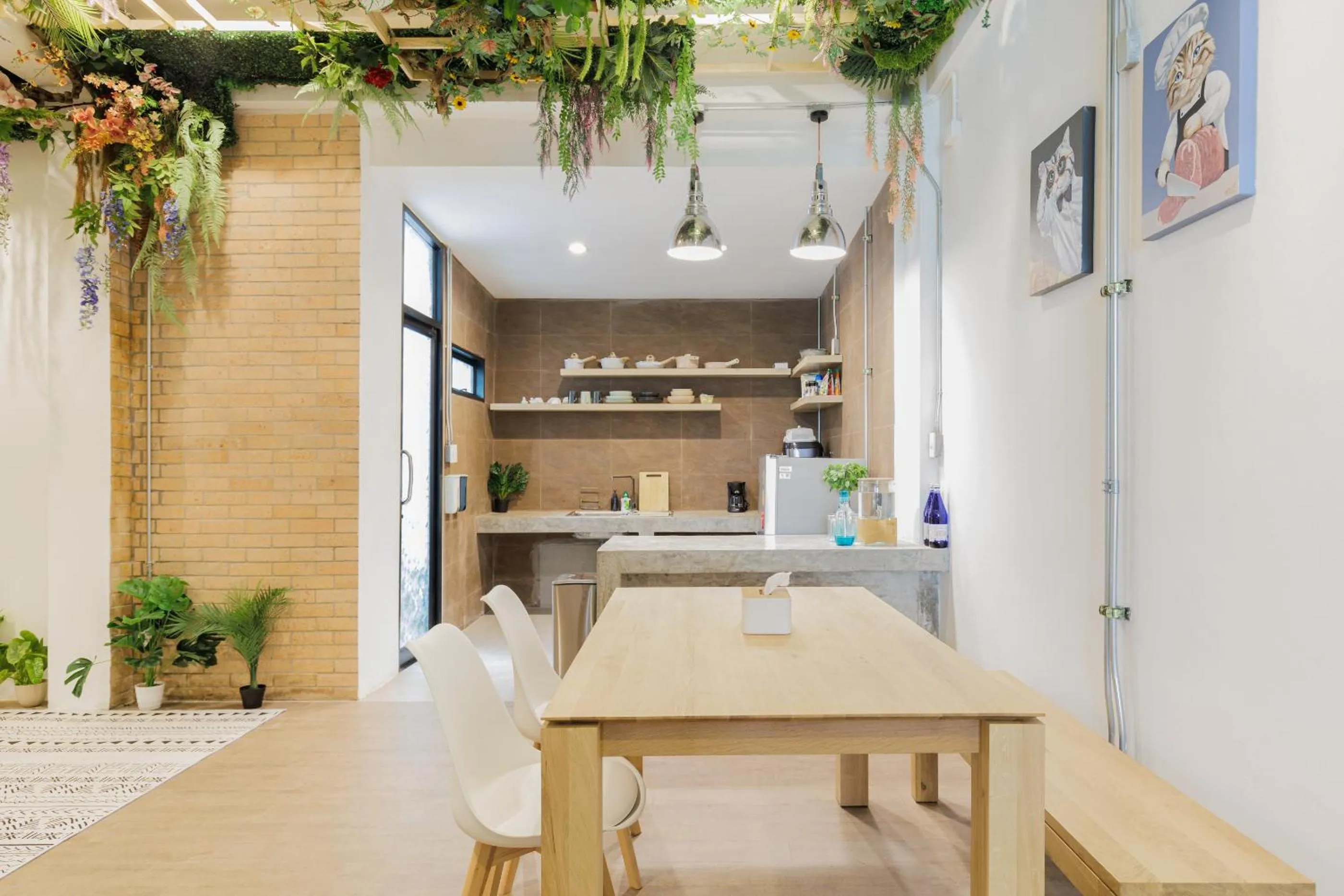 Kitchen or kitchenette in Wabisabi Bangkok 3 MIN To Train Station