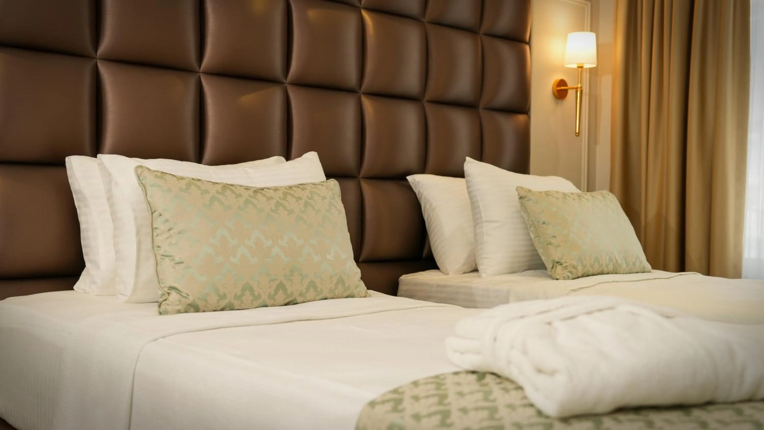 Bed in Gaia Suites Istanbul