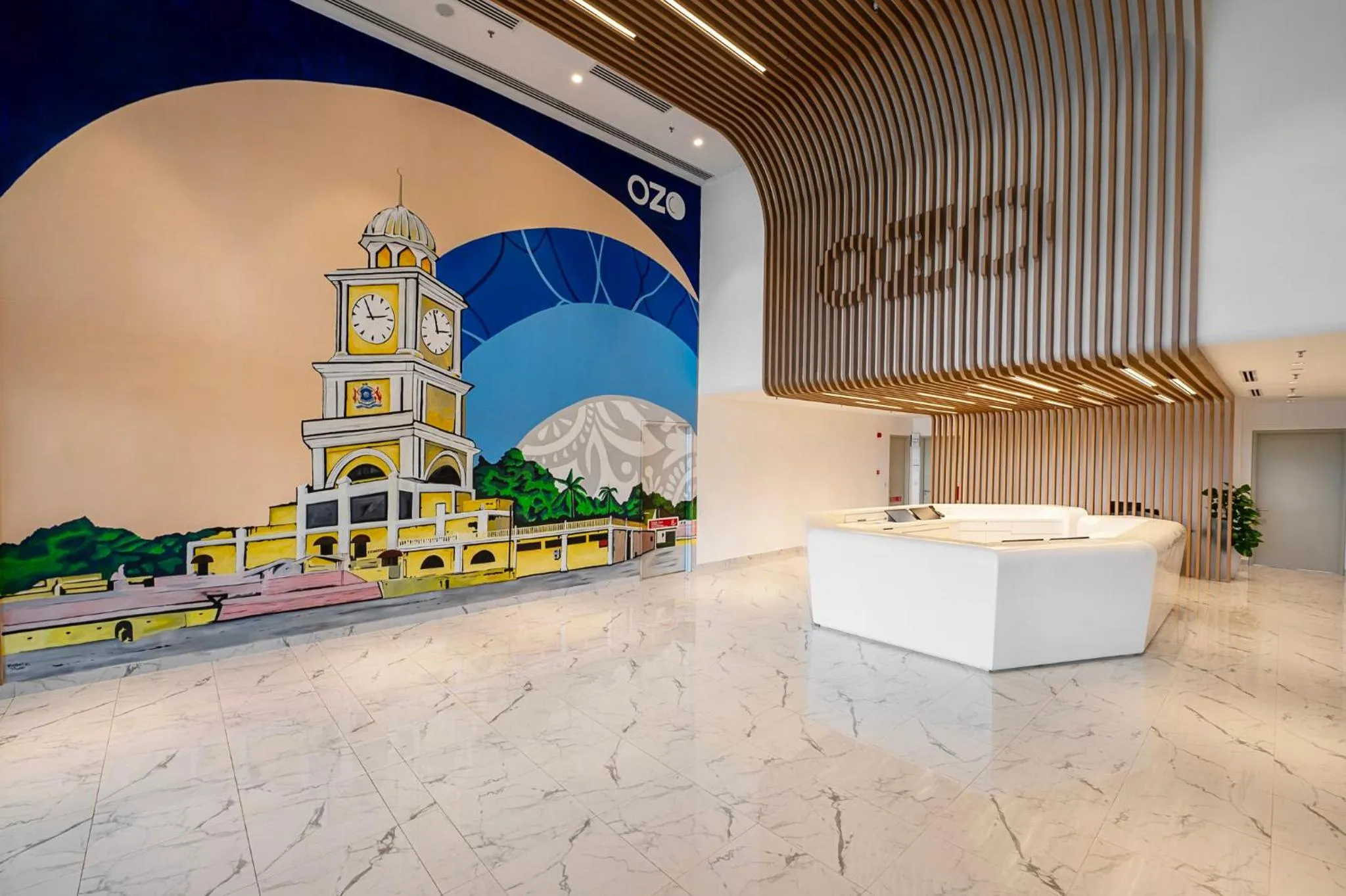 Lobby or reception in OZO Medini Malaysia