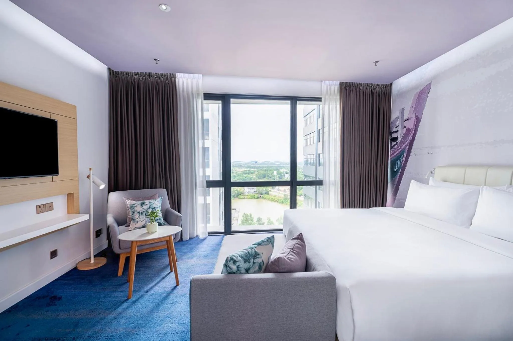 Photo of the whole room, Bed in OZO Medini Malaysia