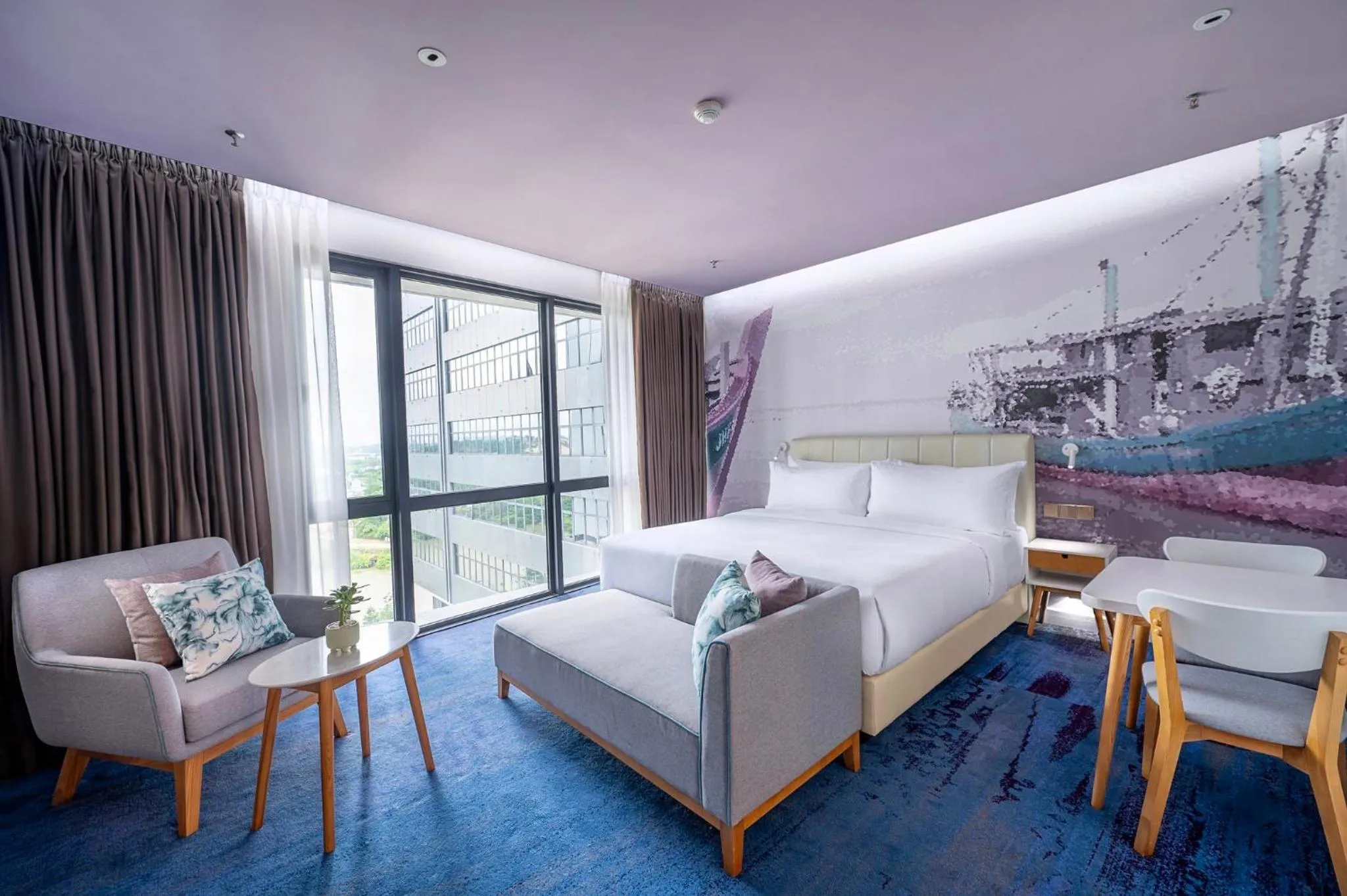 Photo of the whole room, Bed in OZO Medini Malaysia