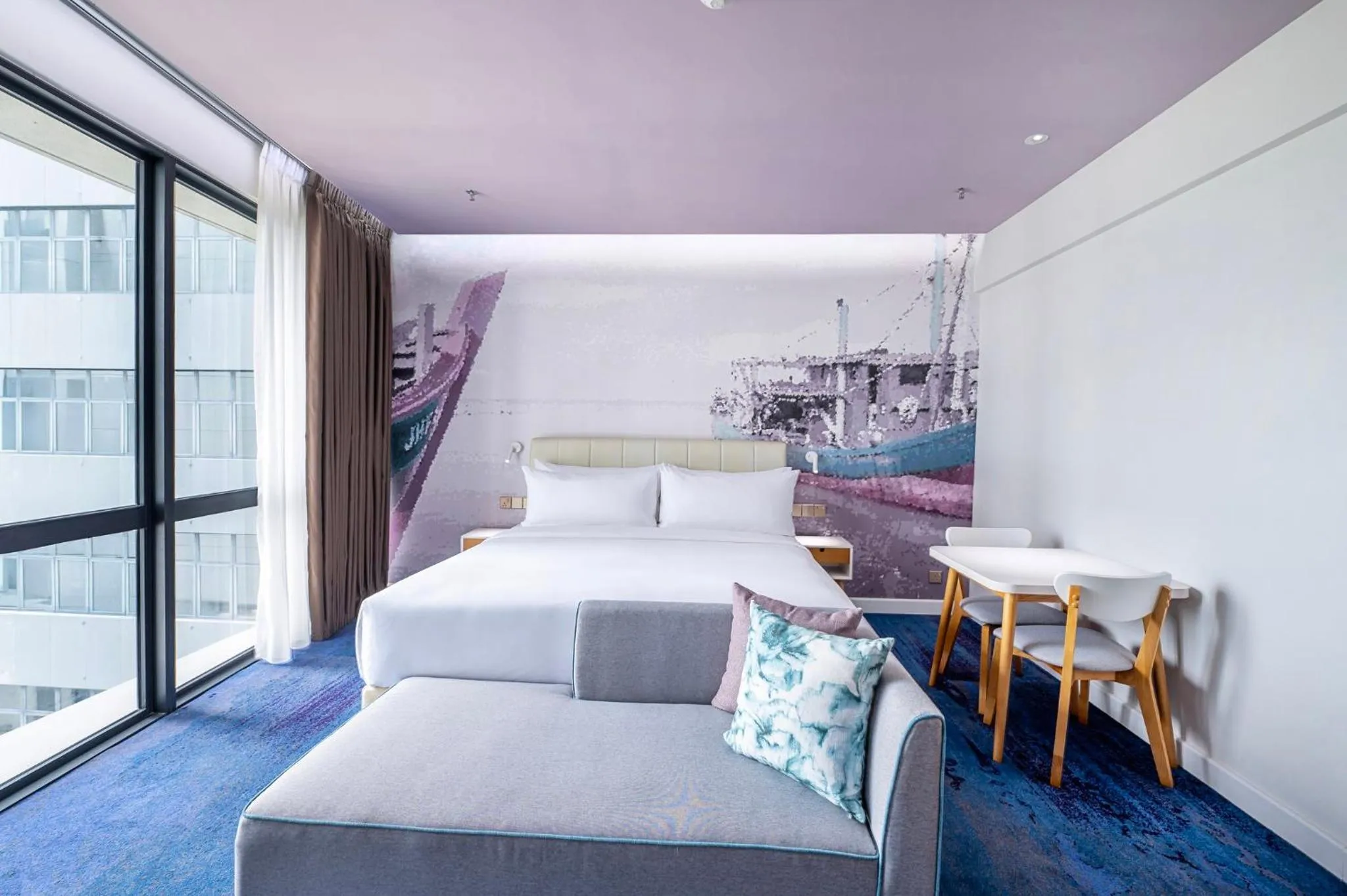 Photo of the whole room, Bed in OZO Medini Malaysia