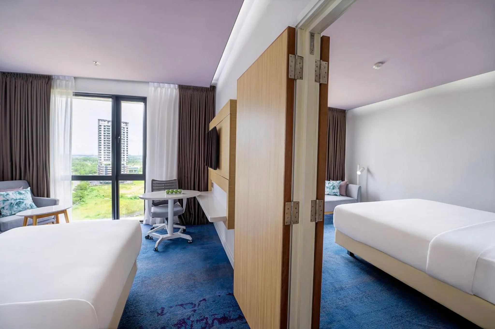 Photo of the whole room, Bed in OZO Medini Malaysia