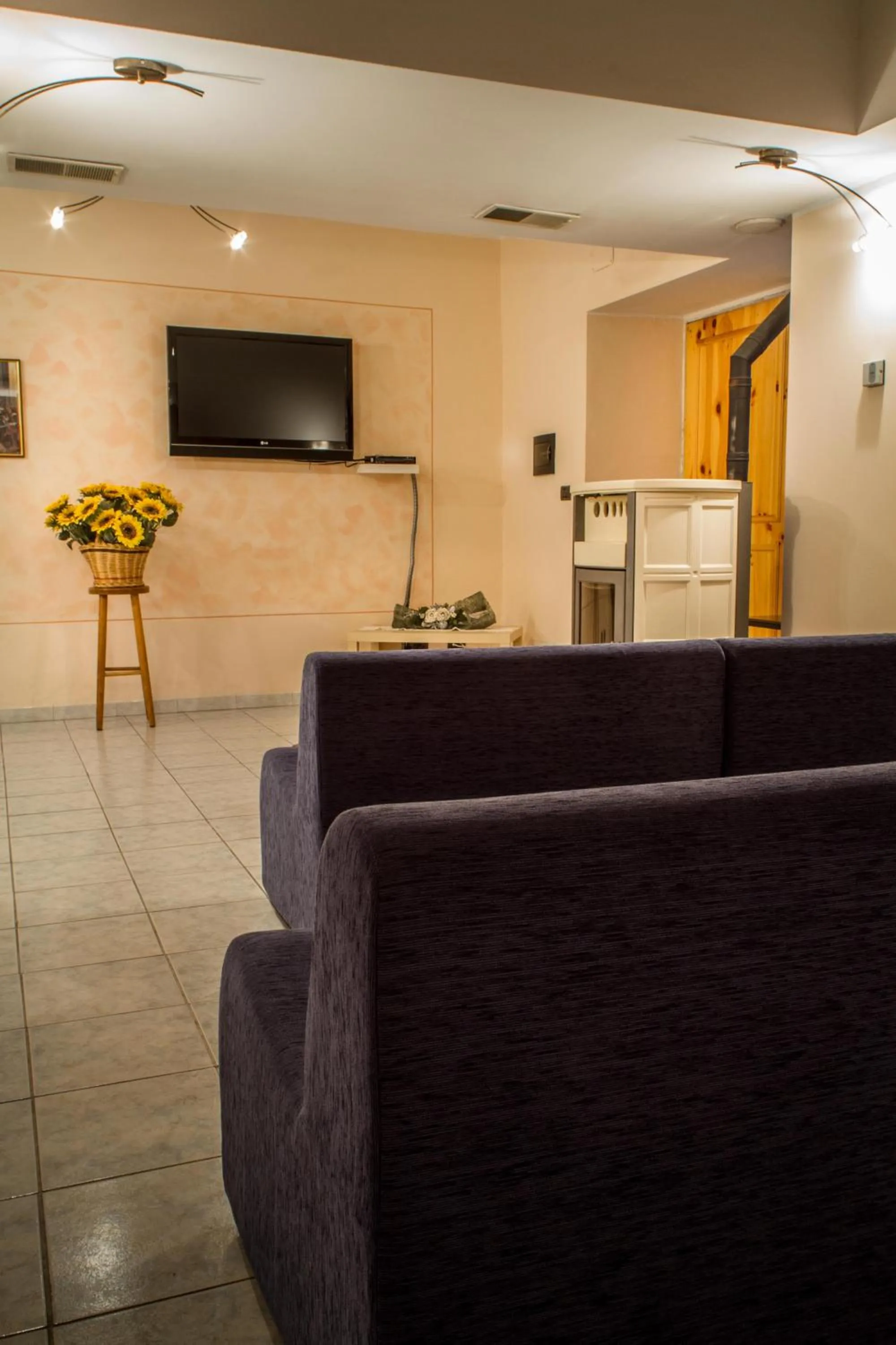 Communal lounge/ TV room in Residence Beau Sejour