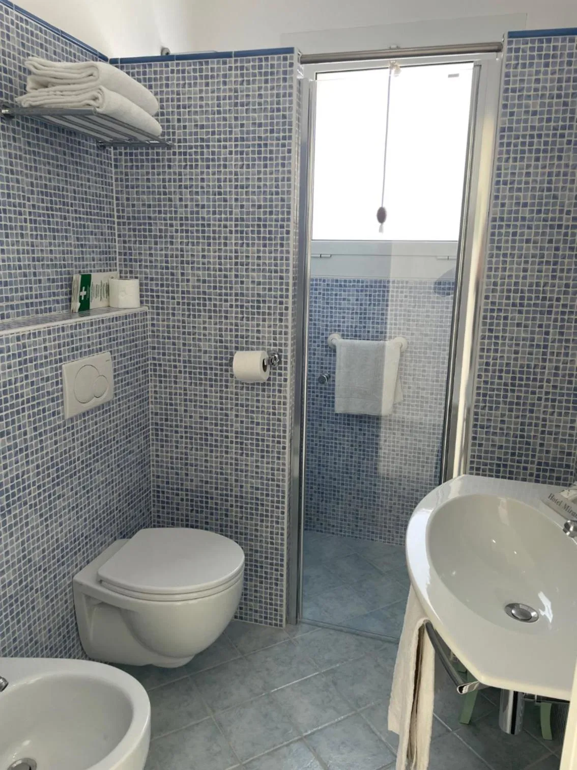 Shower in Hotel Miramare