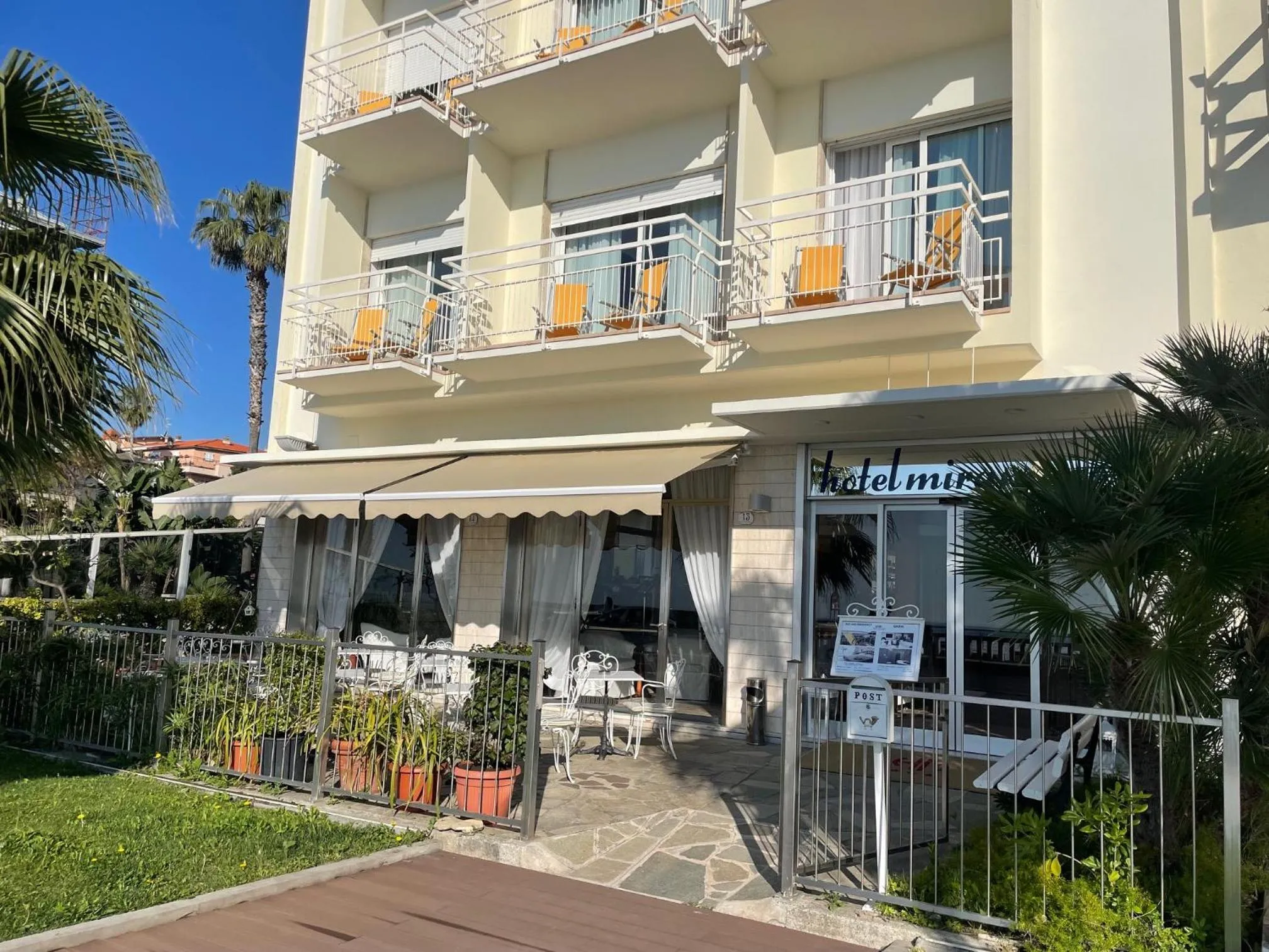 Property building in Hotel Miramare