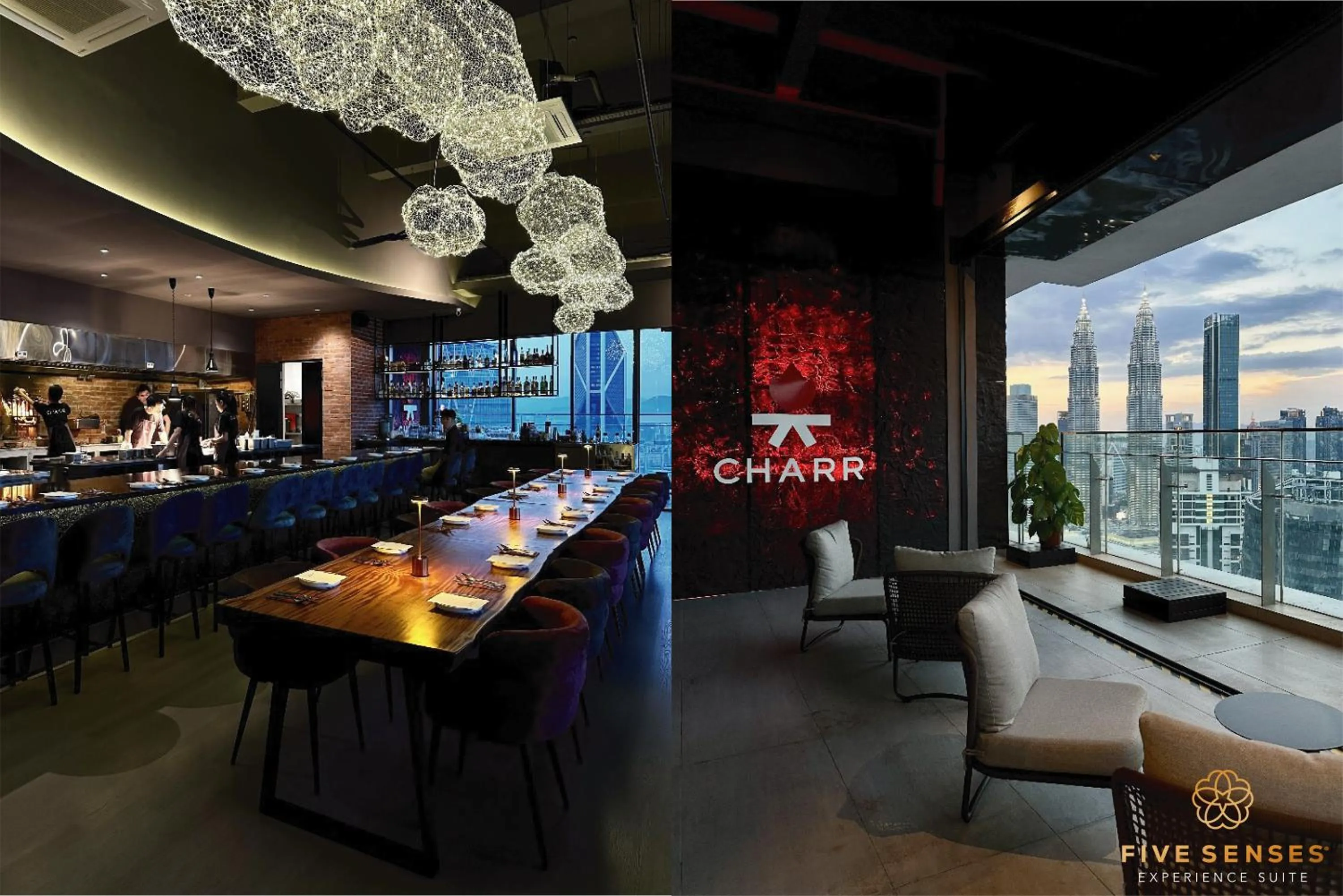 Restaurant/places to eat in The Manor Residence KLCC by Five Senses