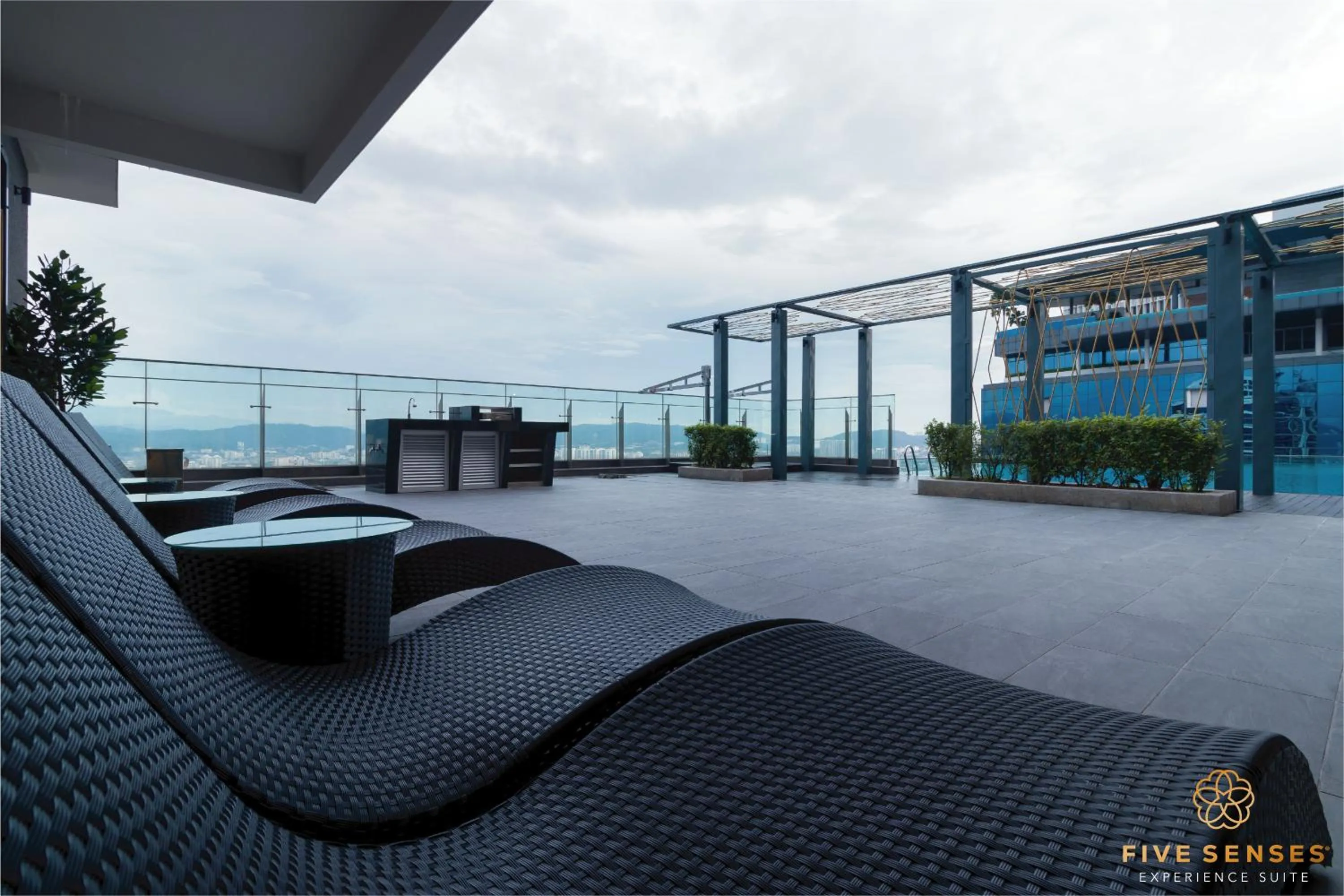 Swimming pool in The Manor Residence KLCC by Five Senses