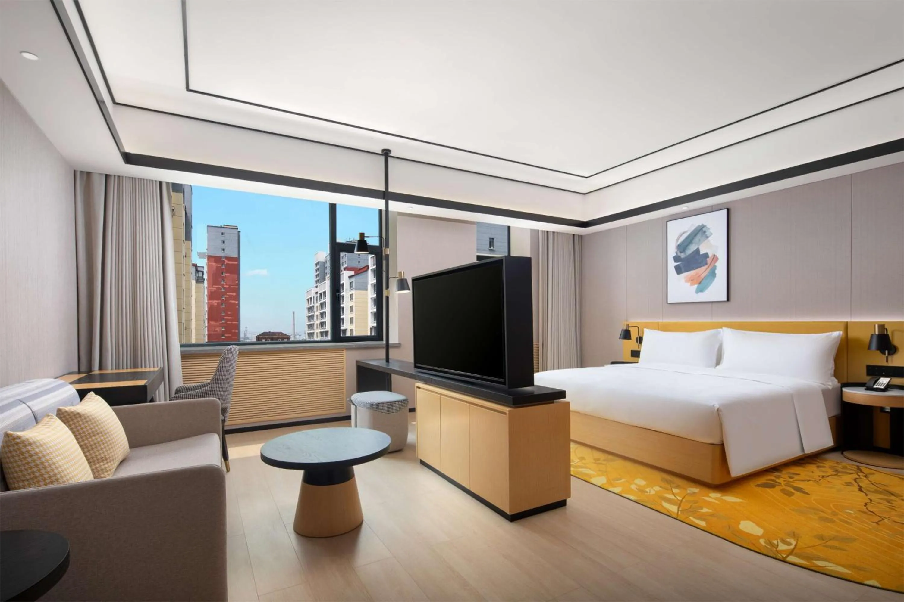 Living room in Hilton Garden Inn Hulunbuir Hailar