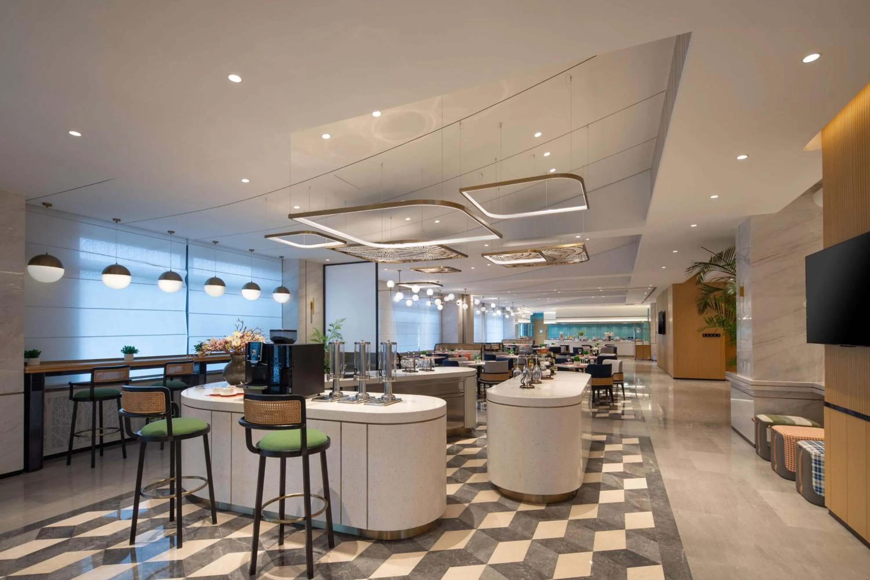 Lounge or bar in Hilton Garden Inn Hulunbuir Hailar