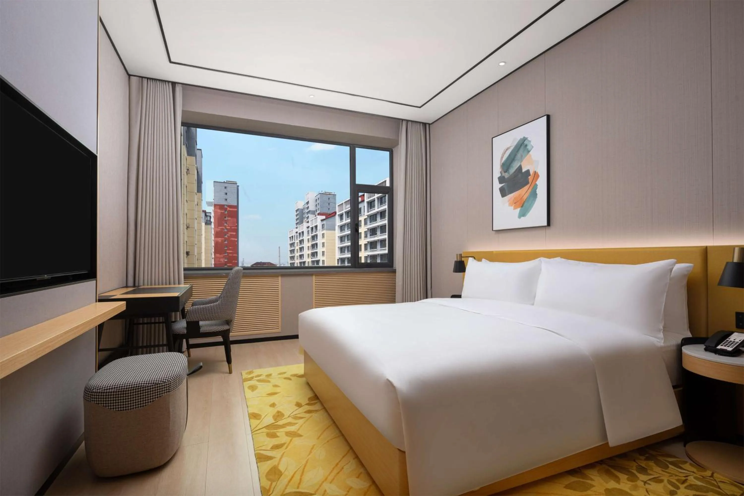 Bed in Hilton Garden Inn Hulunbuir Hailar