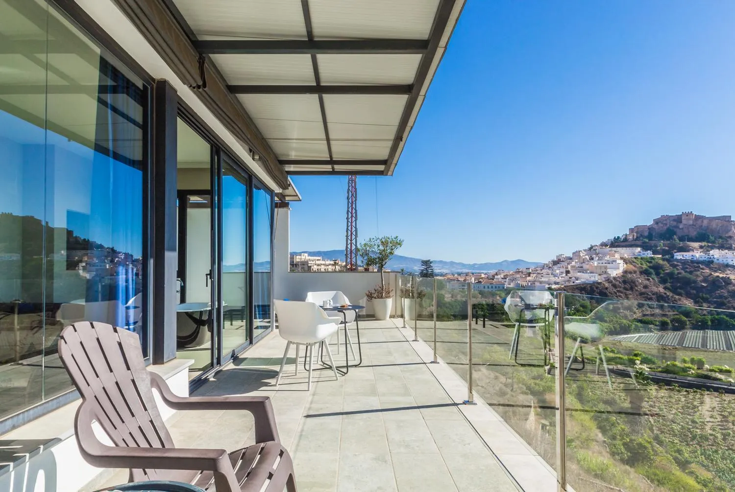 Balcony/Terrace in Hotel Miba