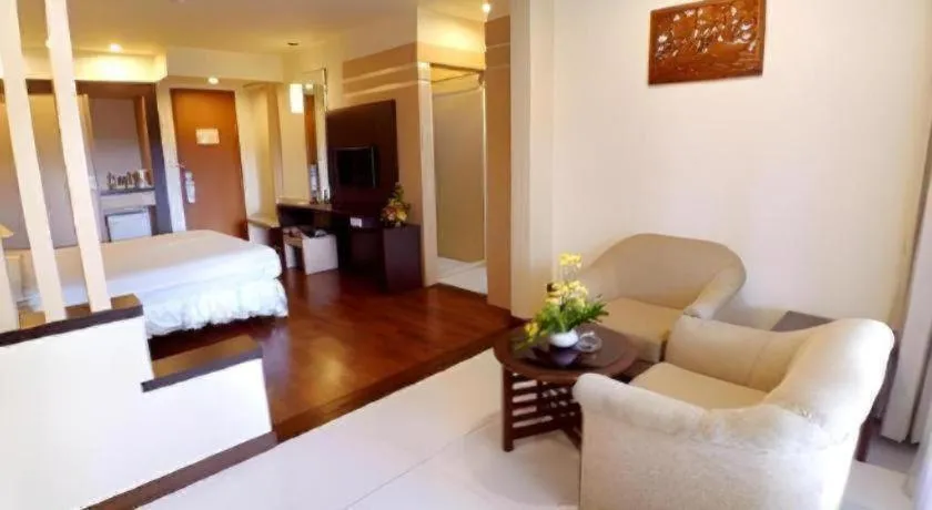 Bed in Purnama Hotel