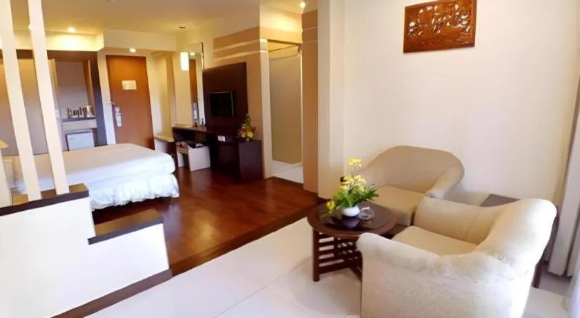 Bed in Purnama Hotel