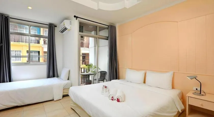 Bed in Gorgeous Boutique Room