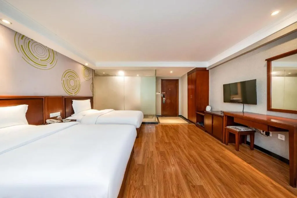 Bed in GreenTree Inn Nanning Langdong Hotel