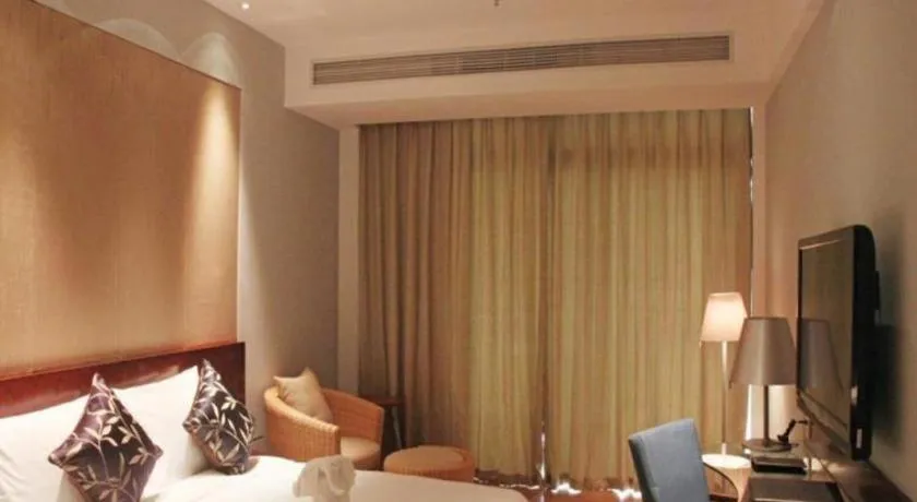 Bed in Serenity Marina Hotel