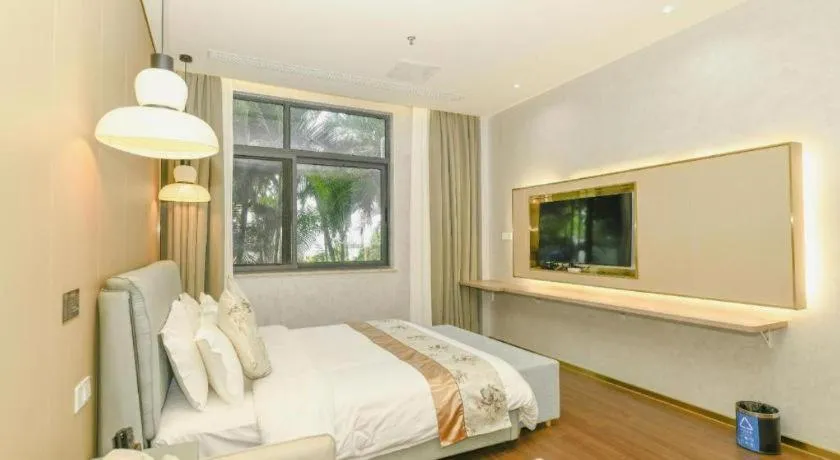 Bed in Serenity Marina Hotel