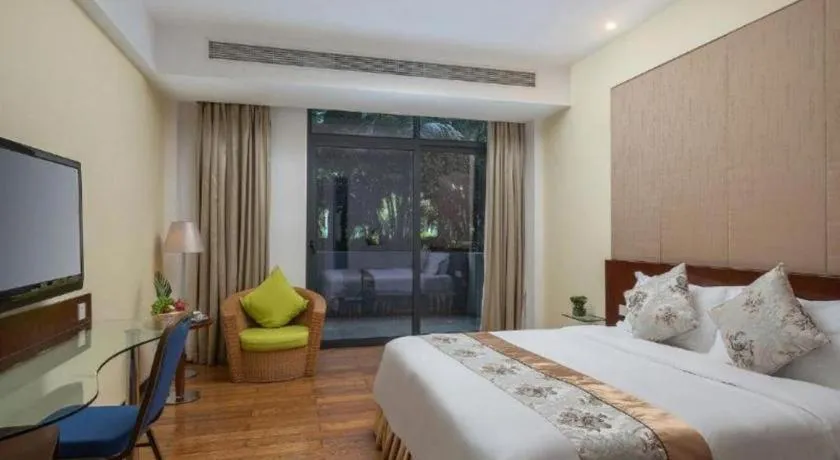 Bed in Serenity Marina Hotel