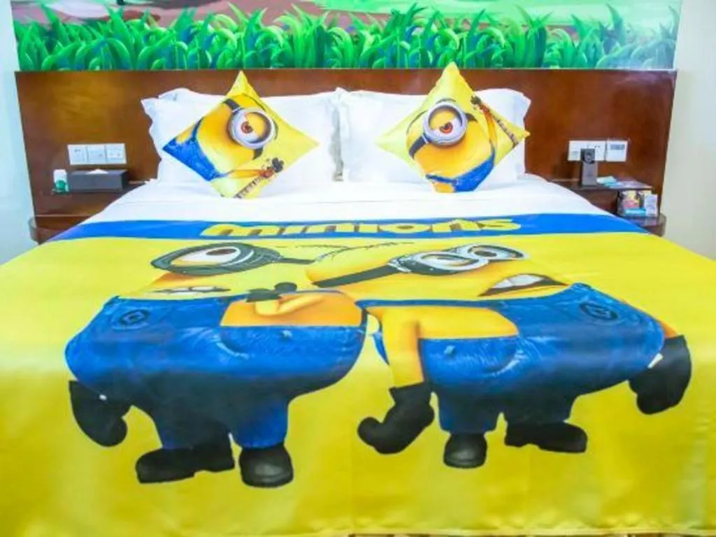 Bed in Serenity Marina Hotel