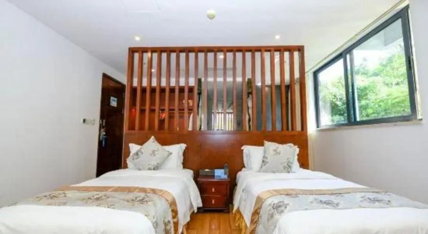 Bed in Serenity Marina Hotel