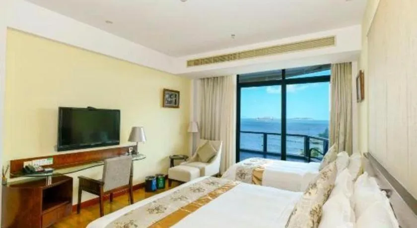 Bed in Serenity Marina Hotel