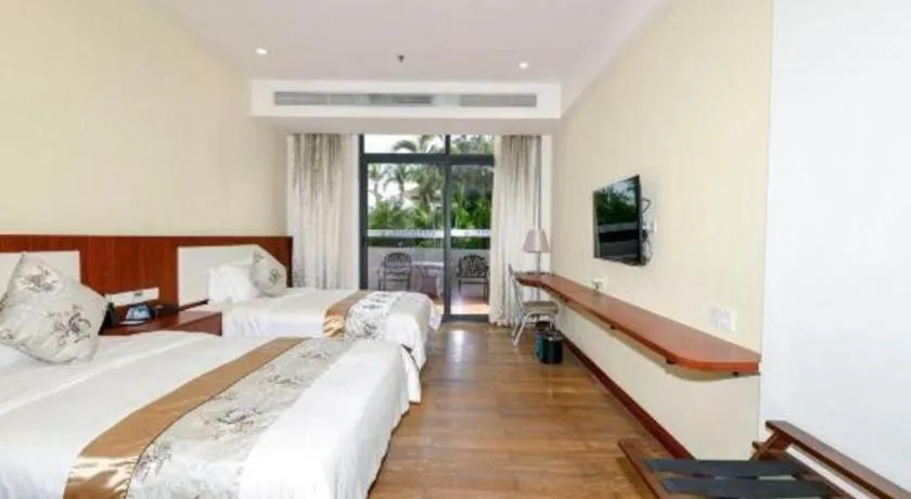 Bed in Serenity Marina Hotel