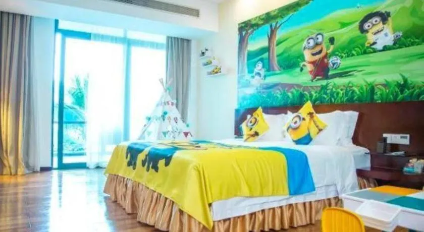 Bed in Serenity Marina Hotel