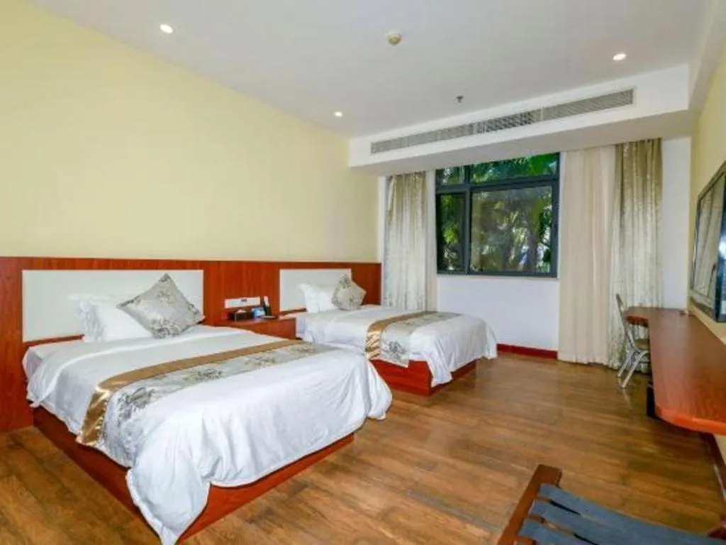 Bed in Serenity Marina Hotel