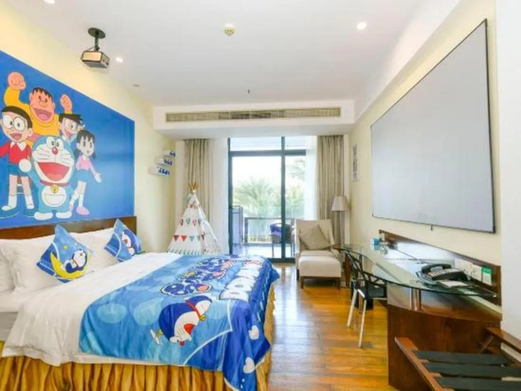 Bed in Serenity Marina Hotel