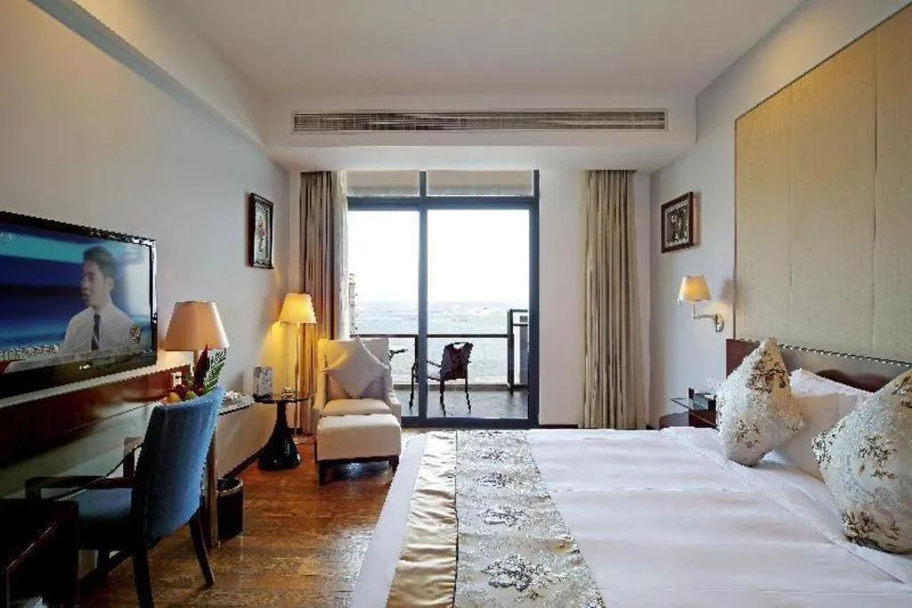 Bed in Serenity Marina Hotel