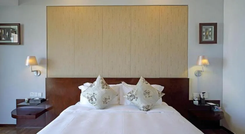 Bed in Serenity Marina Hotel