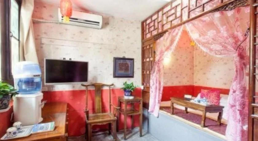 Bed in Pingyao Yufengheng Hotel