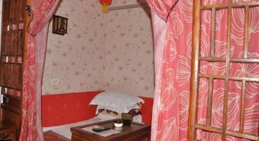 Bed in Pingyao Yufengheng Hotel