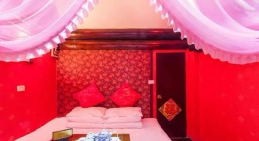 Bed in Pingyao Yufengheng Hotel