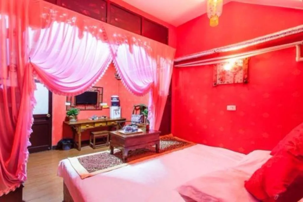 Bed in Pingyao Yufengheng Hotel