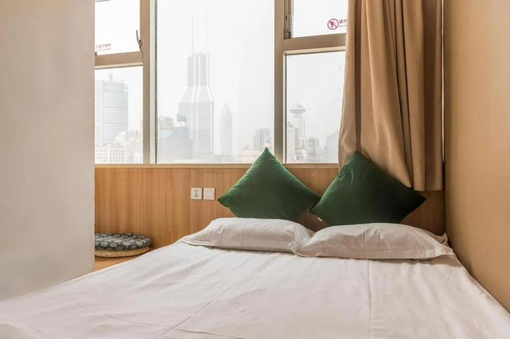 Bed in Shanghai Blue Mountain Bund Youth Hostel