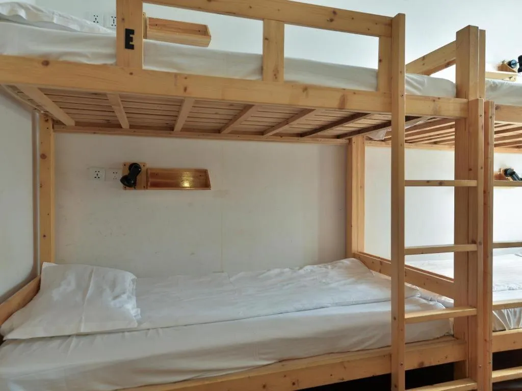 Bed in Shanghai Blue Mountain Bund Youth Hostel