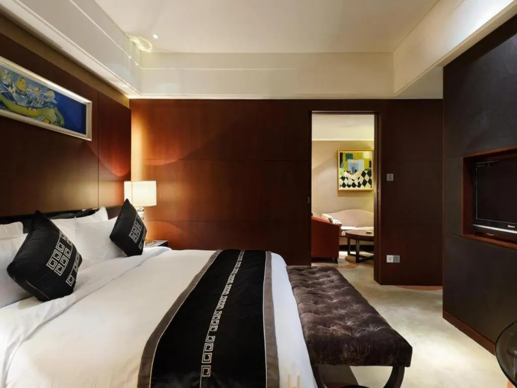 Bed in Putian Depo Hotel