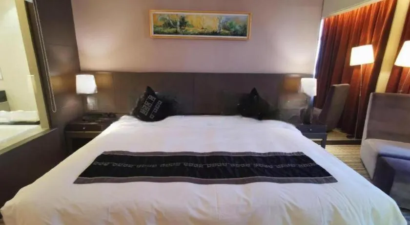 Bed in Putian Depo Hotel