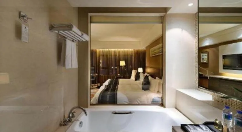 Bed in Putian Depo Hotel