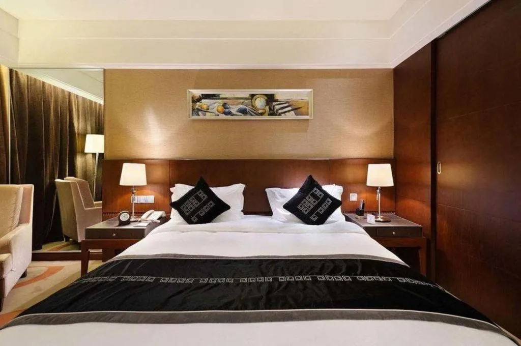 Bed in Putian Depo Hotel