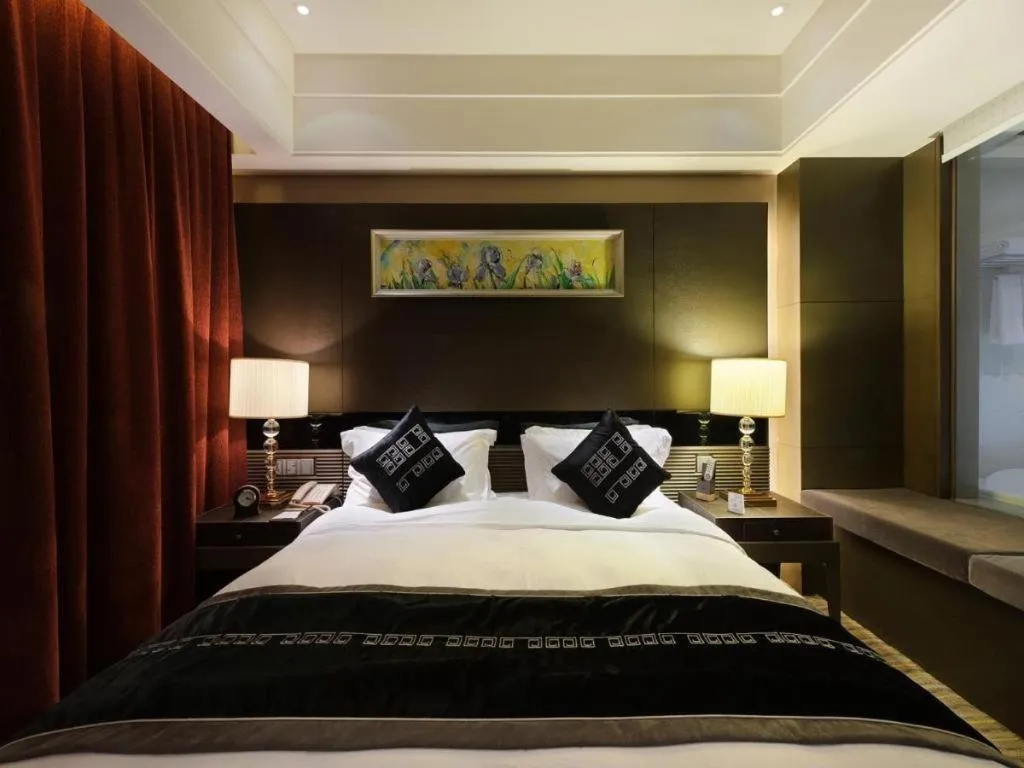 Bed in Putian Depo Hotel